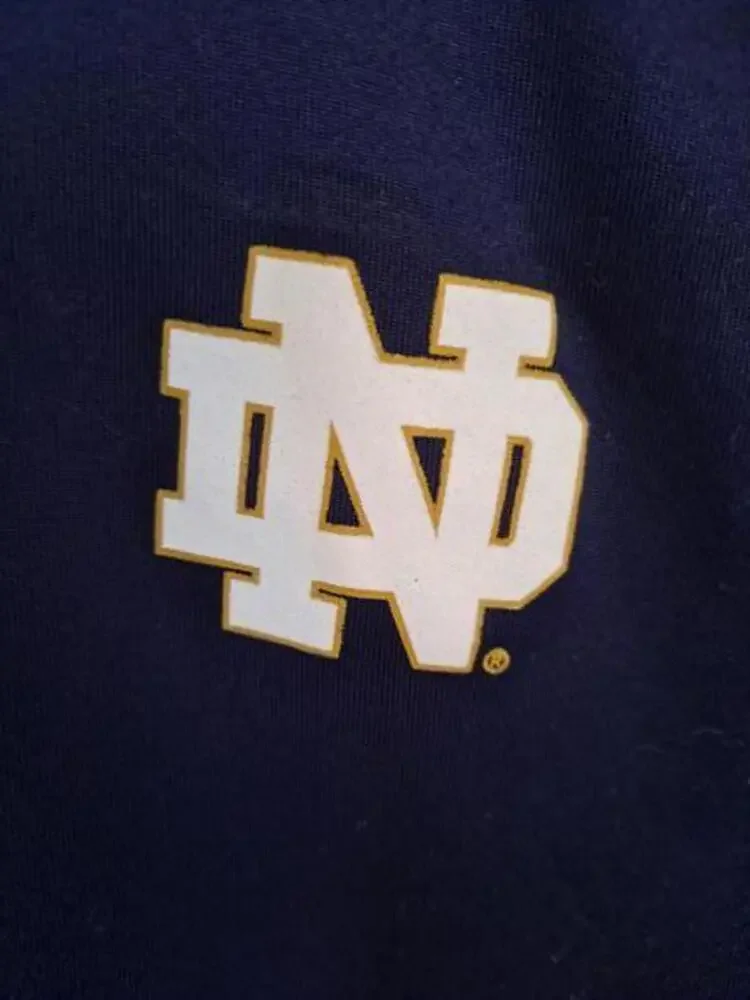 Under Armour 1/4 Zipper Notre Dame Pullover‎ Size XL